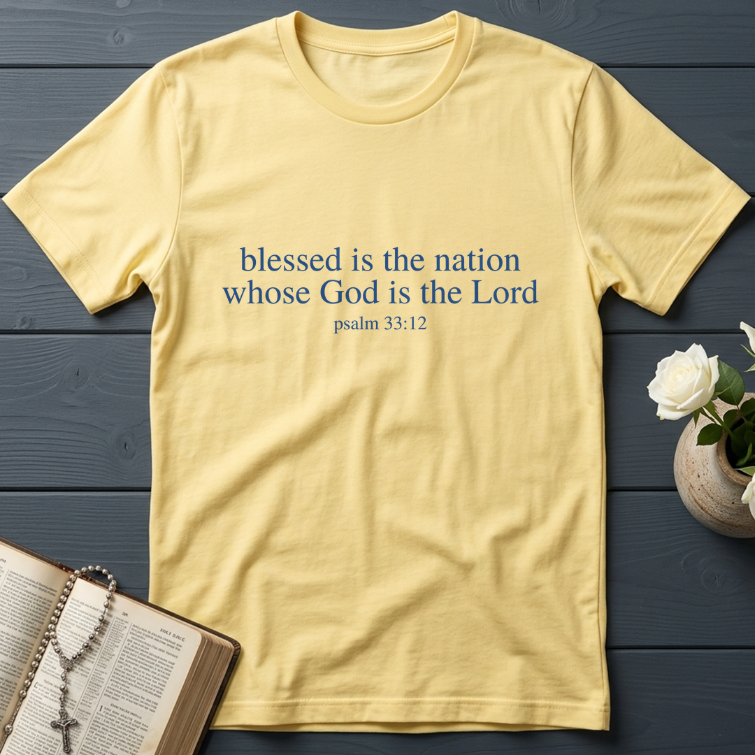 Blessed Is The Nation Whose God Is The Lord Psalm 33.12 03