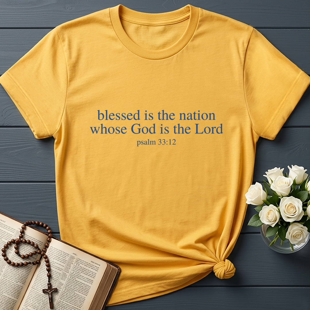 Blessed Is The Nation Whose God Is The Lord Psalm 33.12 03
