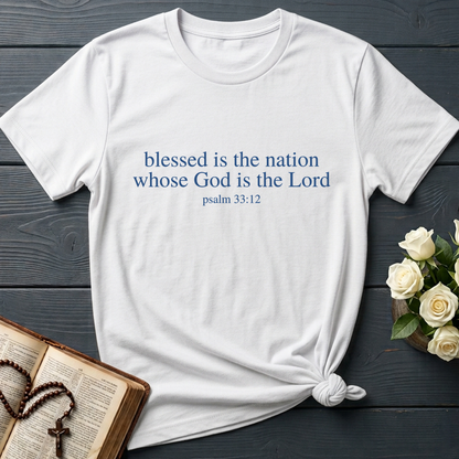 Blessed Is The Nation Whose God Is The Lord Psalm 33.12 03