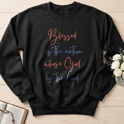 Blessed Is The Nation Whose God Is The Lord Psalm 33.12 05