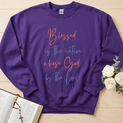 Blessed Is The Nation Whose God Is The Lord Psalm 33.12 05