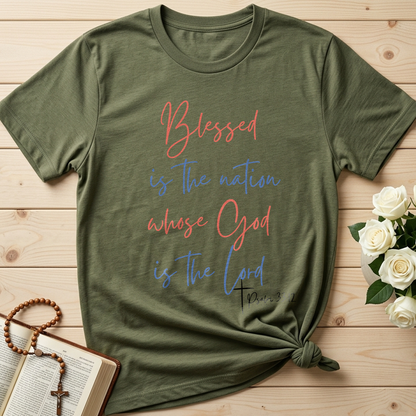Blessed Is The Nation Whose God Is The Lord Psalm 33.12 05