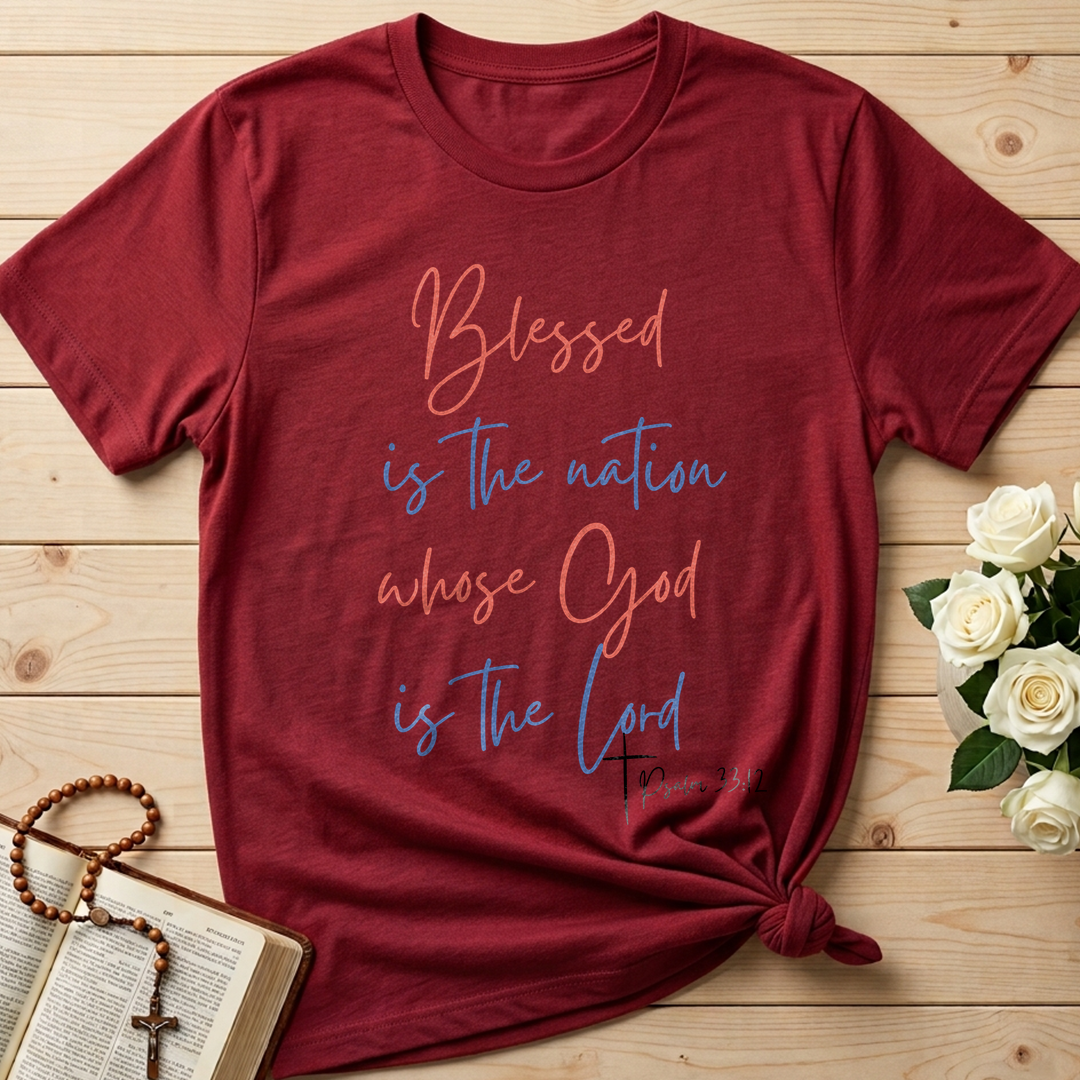 Blessed Is The Nation Whose God Is The Lord Psalm 33.12 05