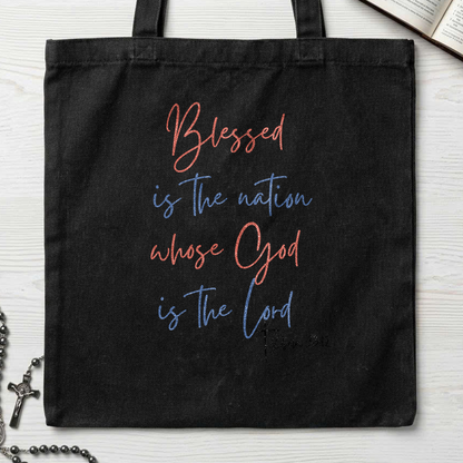 Blessed Is The Nation Whose God Is The Lord Psalm 33.12 05