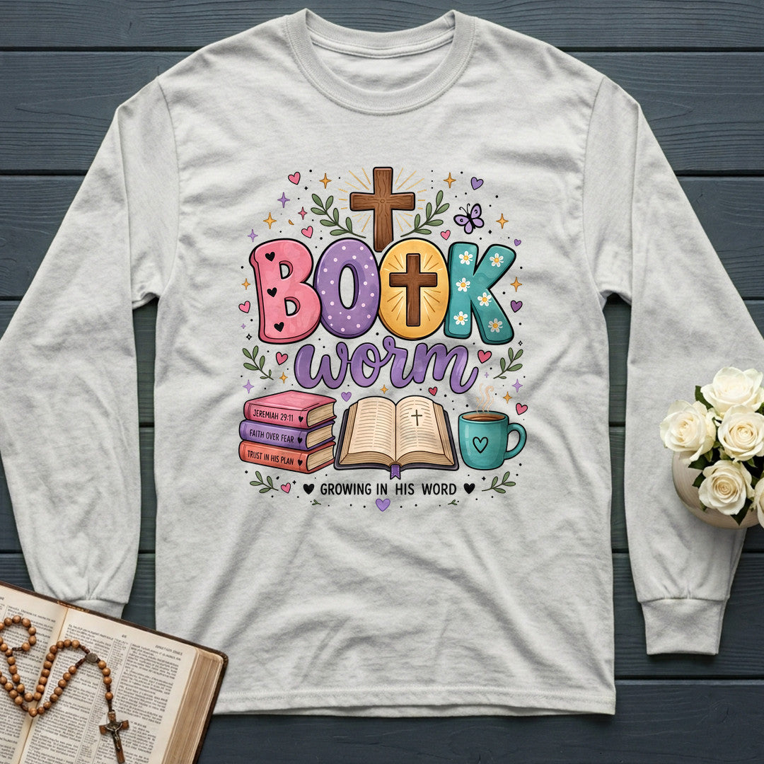 Book Worm Growing In His Word 01