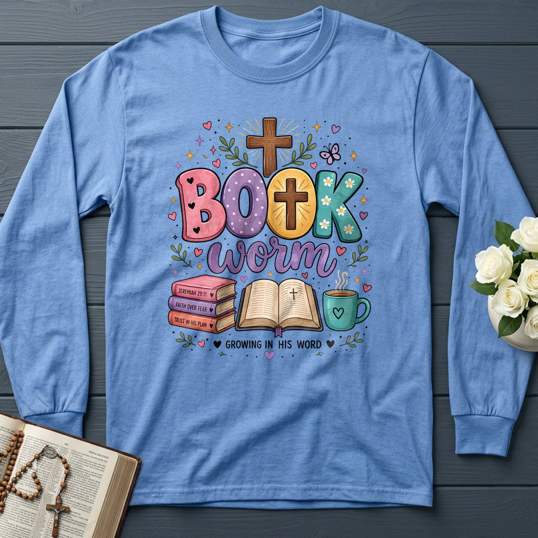 Book Worm Growing In His Word 01
