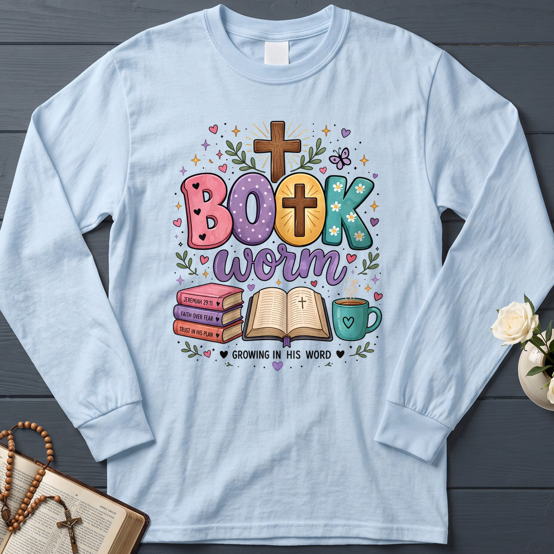 Book Worm Growing In His Word 01