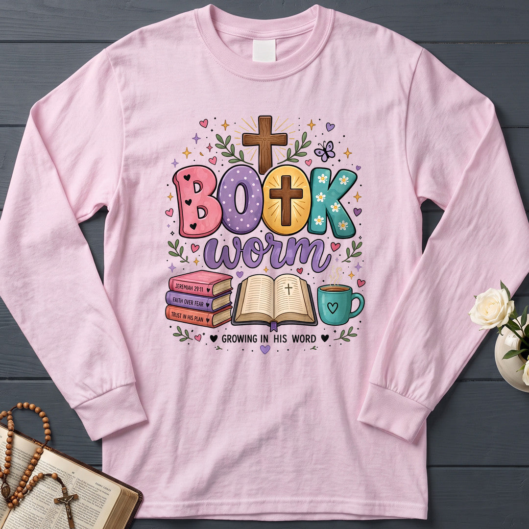 Book Worm Growing In His Word 01