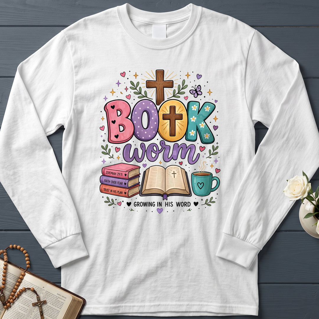 Book Worm Growing In His Word 01