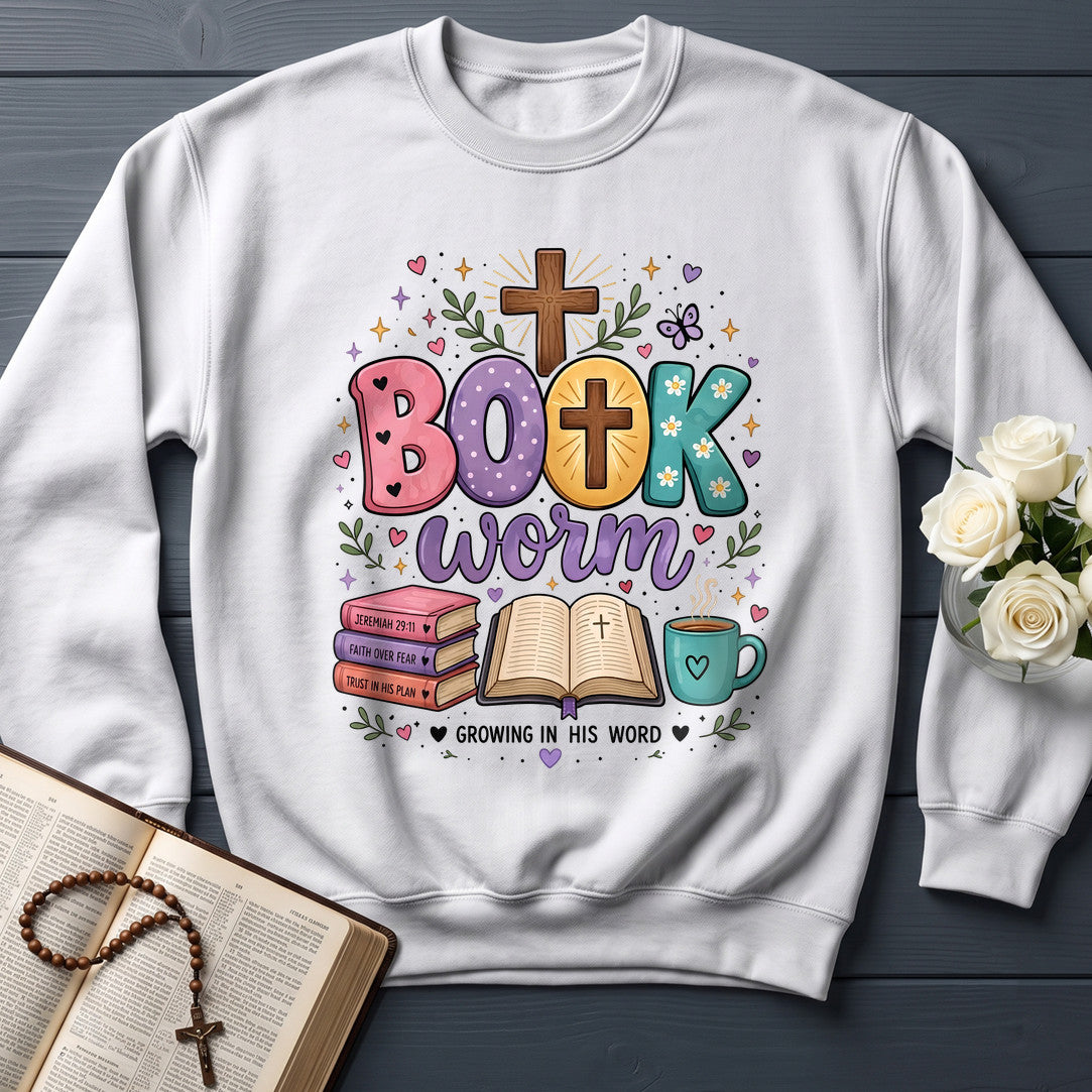 Book Worm Growing In His Word 01