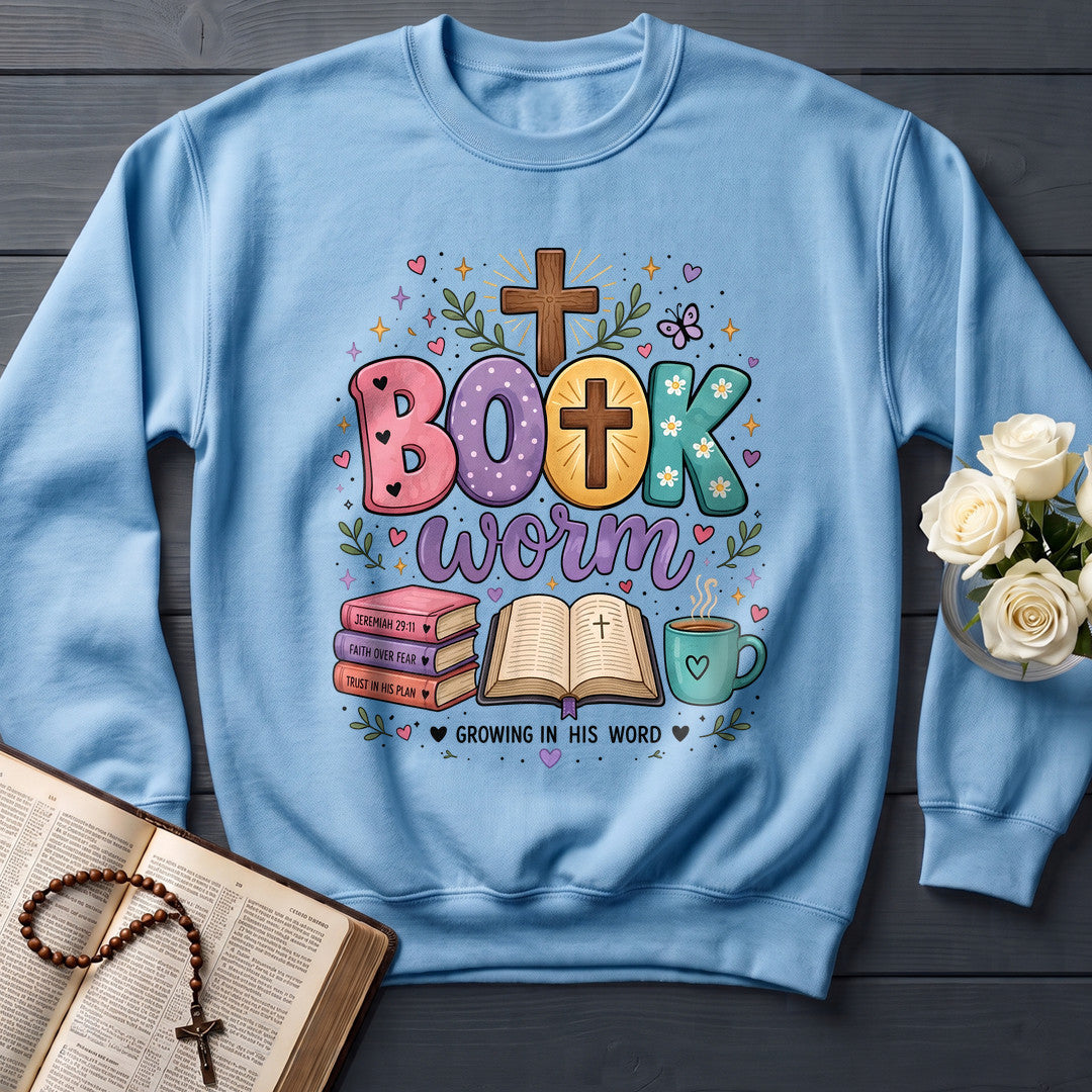 Book Worm Growing In His Word 01