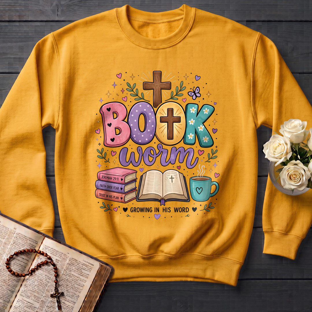 Book Worm Growing In His Word 01