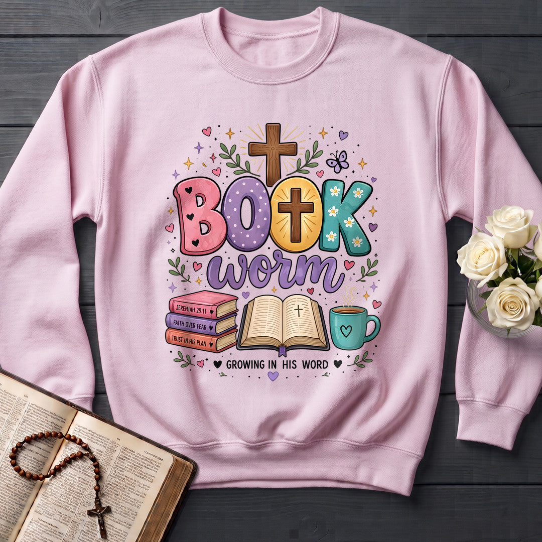 Book Worm Growing In His Word 01