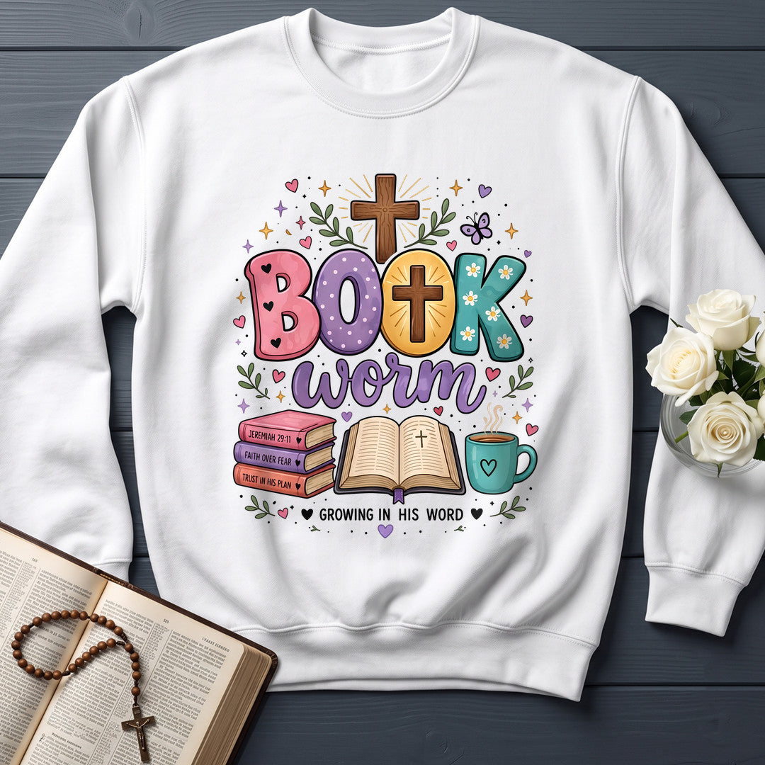 Book Worm Growing In His Word 01