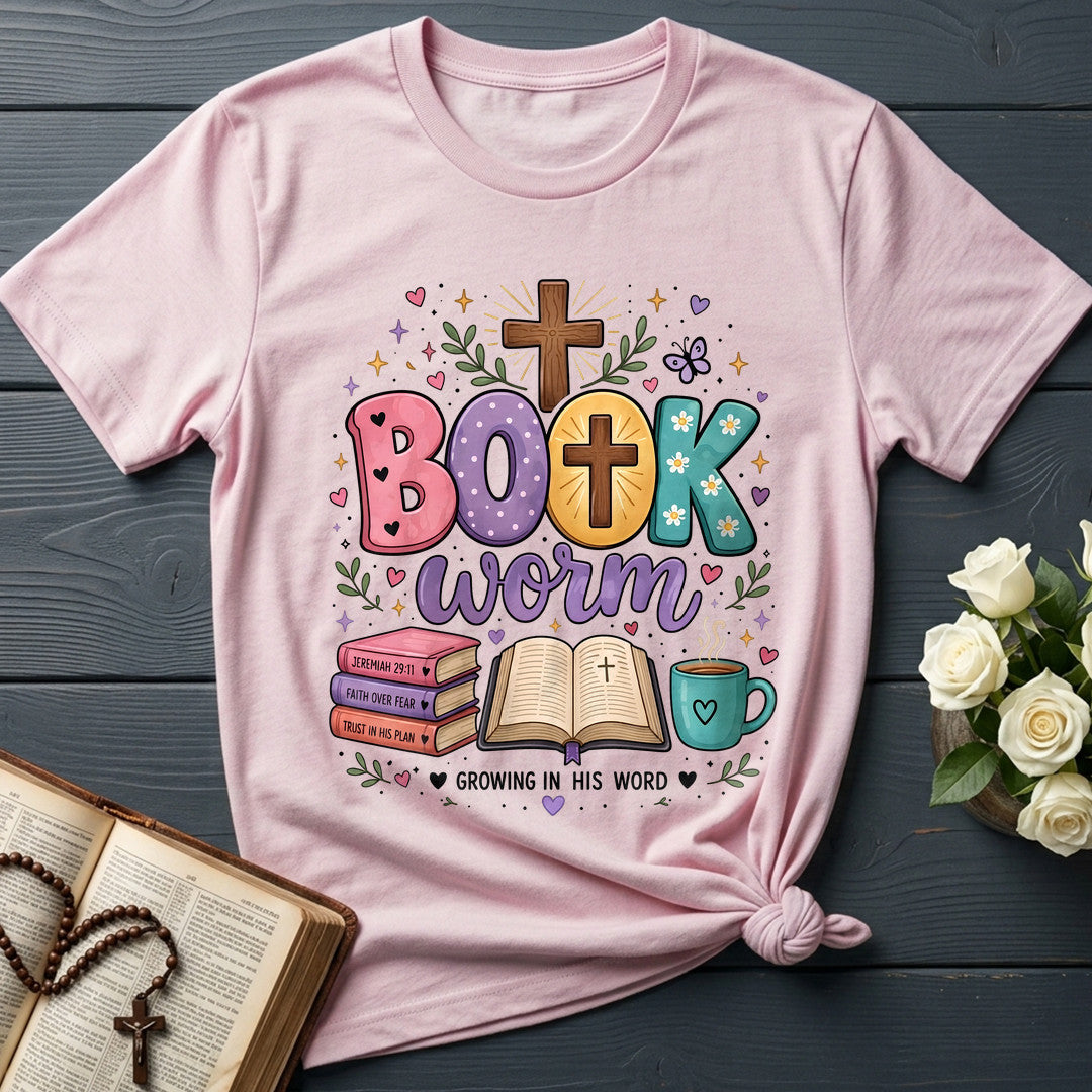 Book Worm Growing In His Word 01