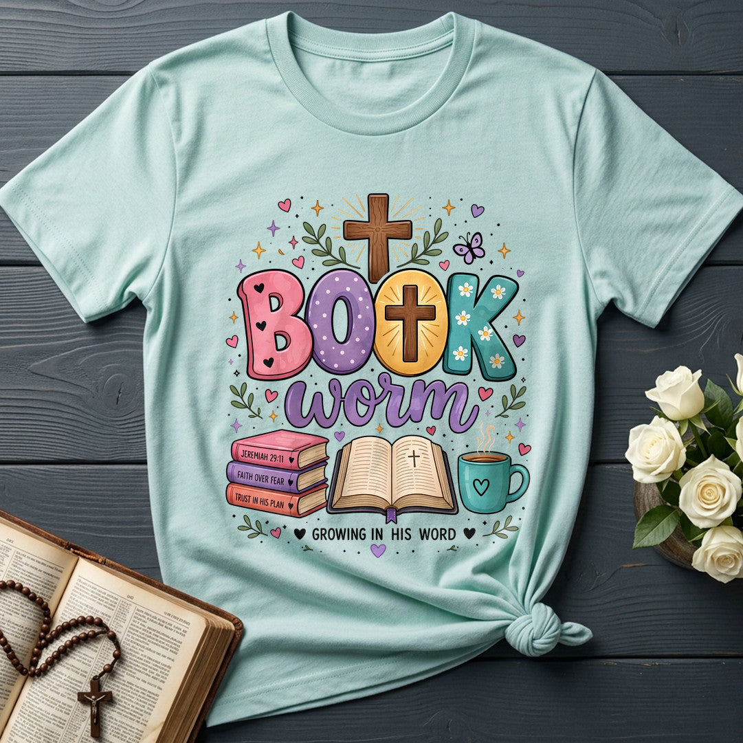 Book Worm Growing In His Word 01