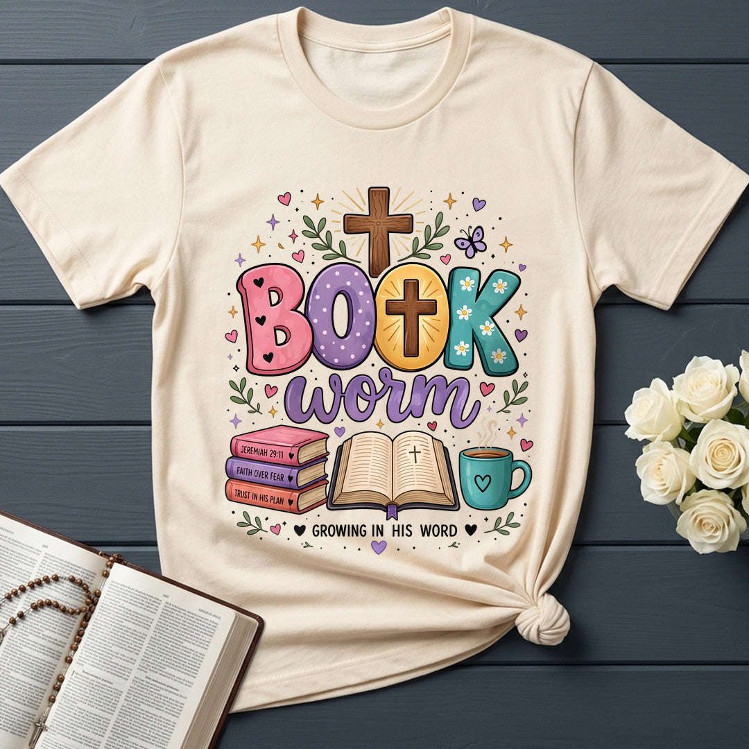 Book Worm Growing In His Word 01