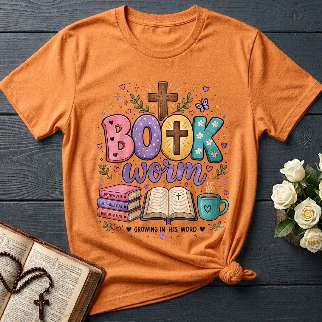 Book Worm Growing In His Word 01