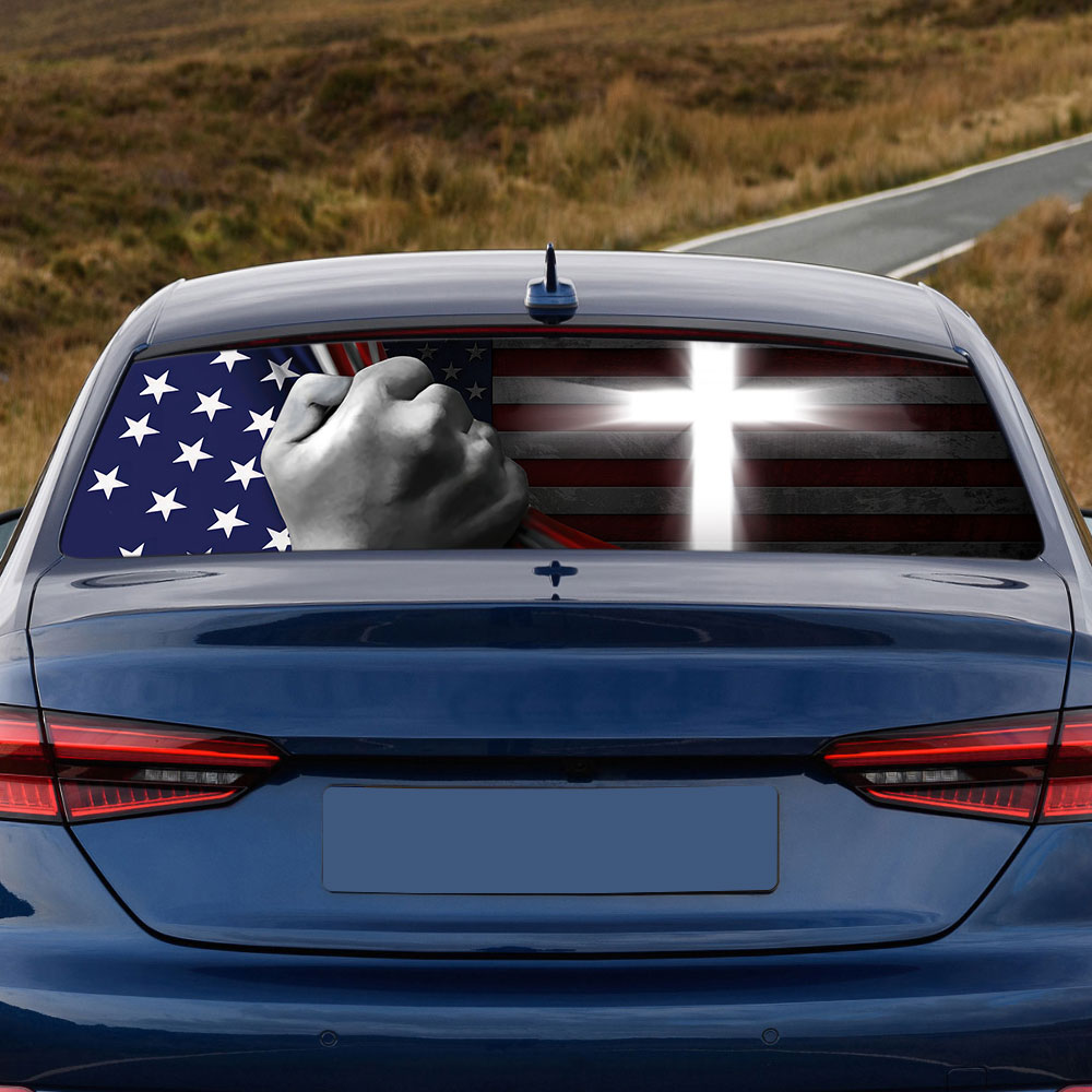 Jesus Is My Savior Rear Window Decal