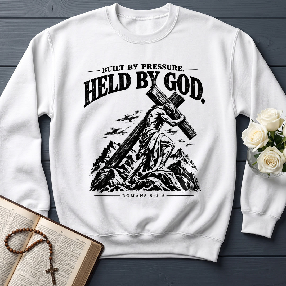 Built By Pressure Held By God Romans 5.3-5 01