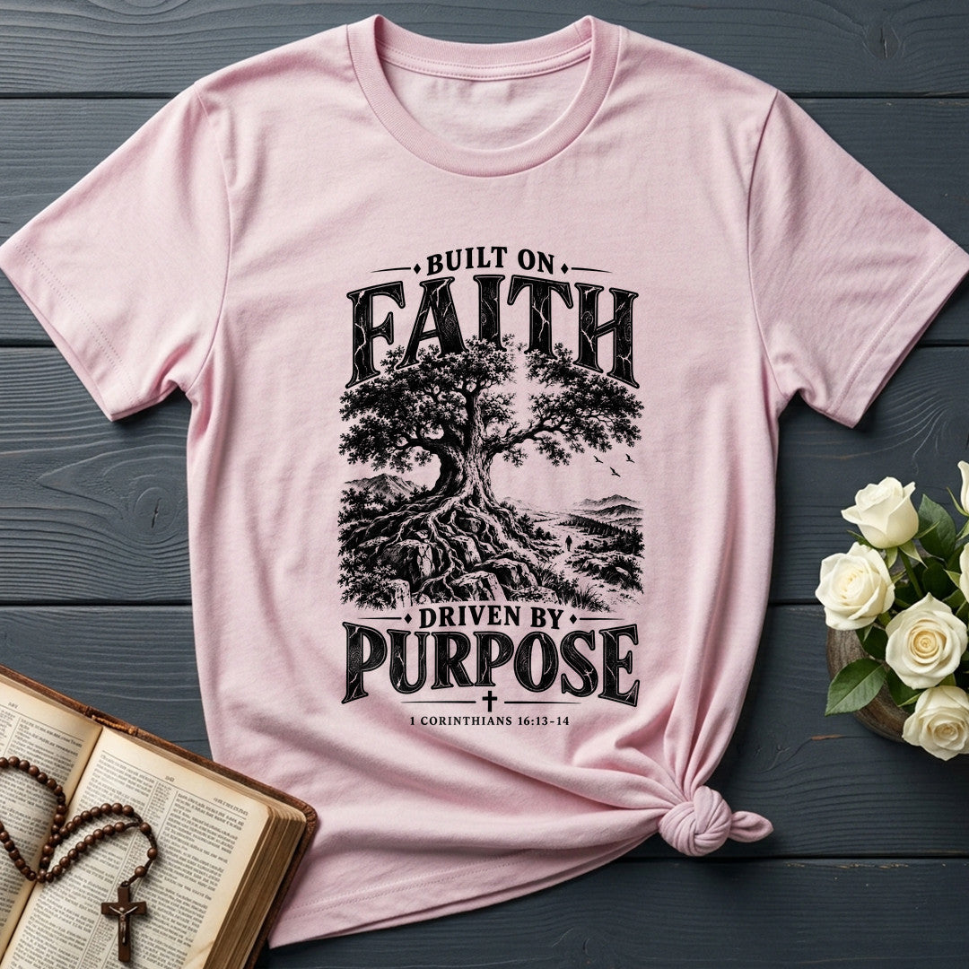 Built On Faith Driven By Purpose Corinthians 16.13-14 01