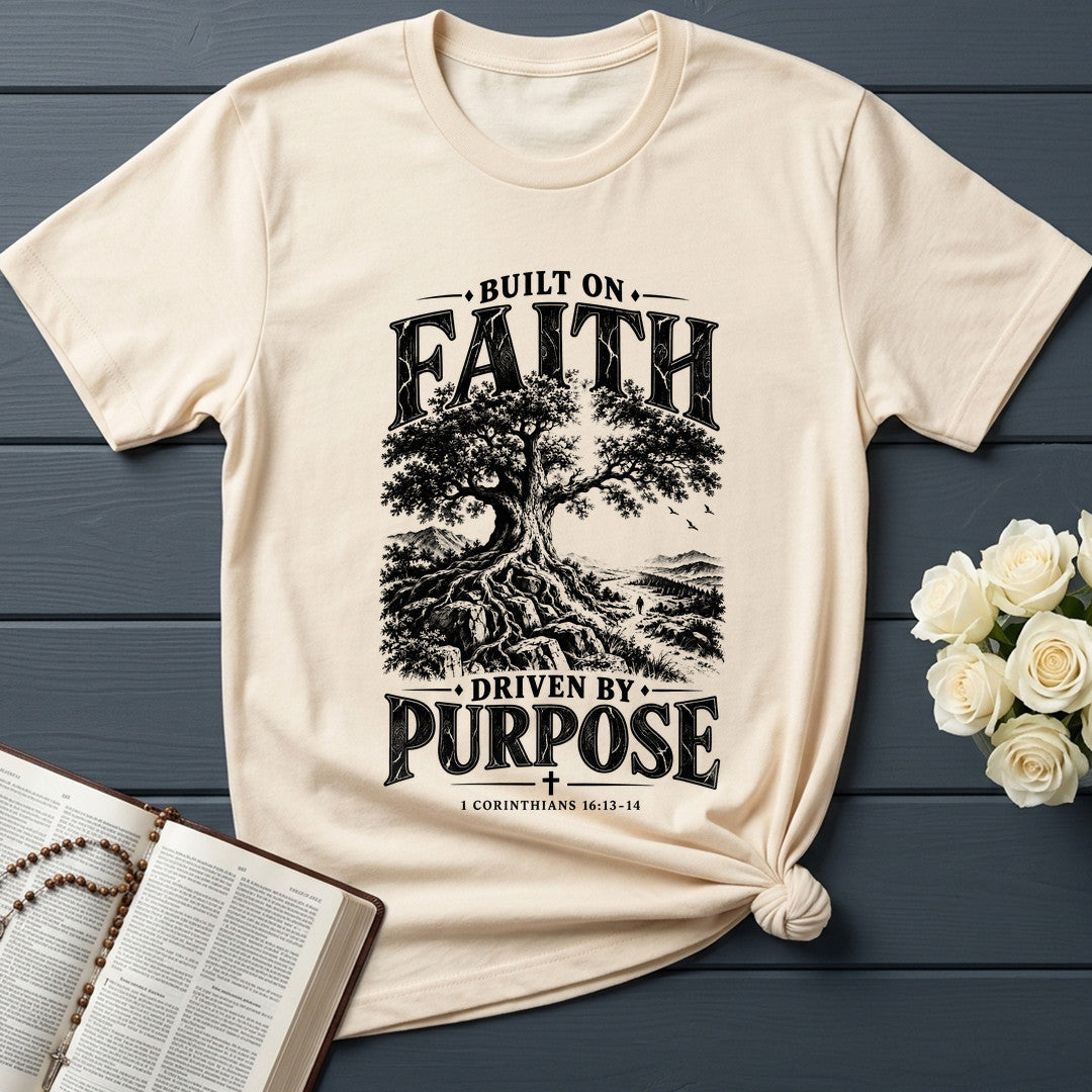 Built On Faith Driven By Purpose Corinthians 16.13-14 01