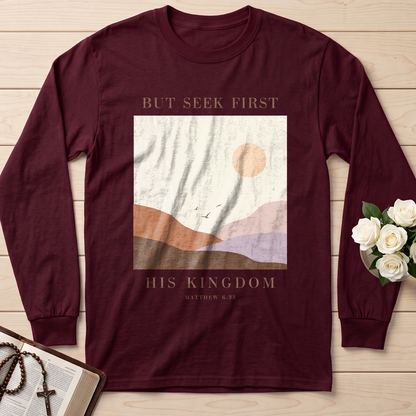 But Seek First His Kingdom Matthew 6.33 01