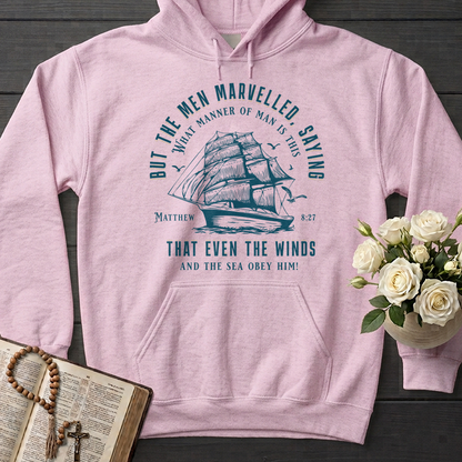 But The Men Marvelled Saying What Manner Of Man Is This That Even The Winds And The Sea Obey Him Matthew 8.27 01