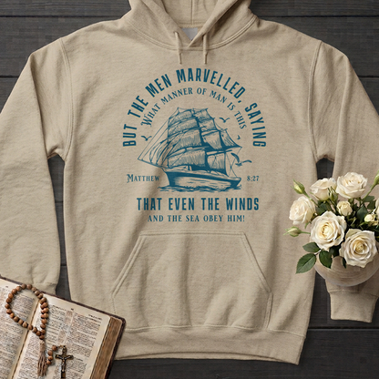 But The Men Marvelled Saying What Manner Of Man Is This That Even The Winds And The Sea Obey Him Matthew 8.27 01