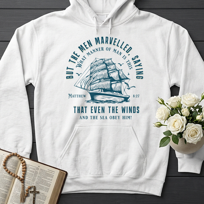But The Men Marvelled Saying What Manner Of Man Is This That Even The Winds And The Sea Obey Him Matthew 8.27 01