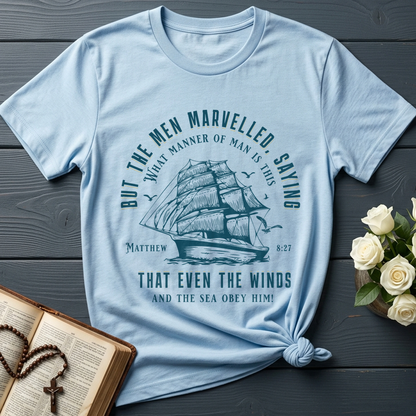 But The Men Marvelled Saying What Manner Of Man Is This That Even The Winds And The Sea Obey Him Matthew 8.27 01