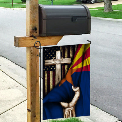 Christian Cross - Arizona Flag