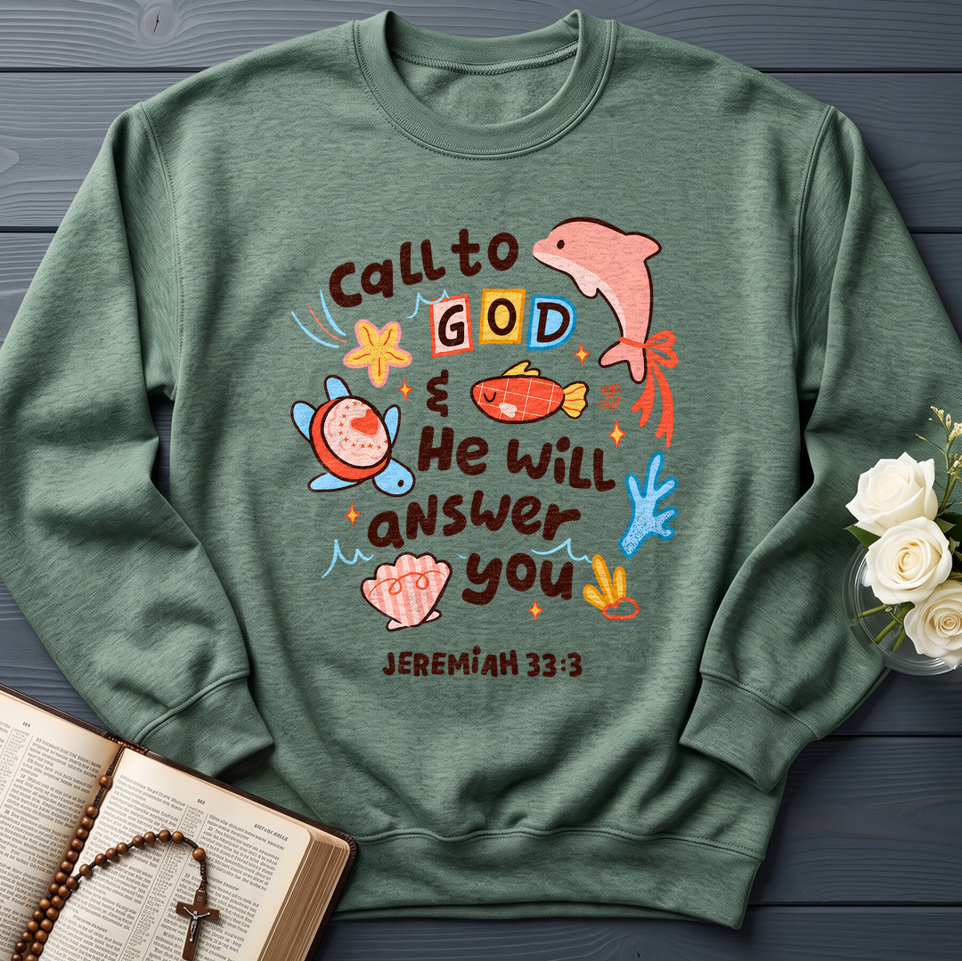 Call To God He Will Answer You Jeremiah 33.3 01