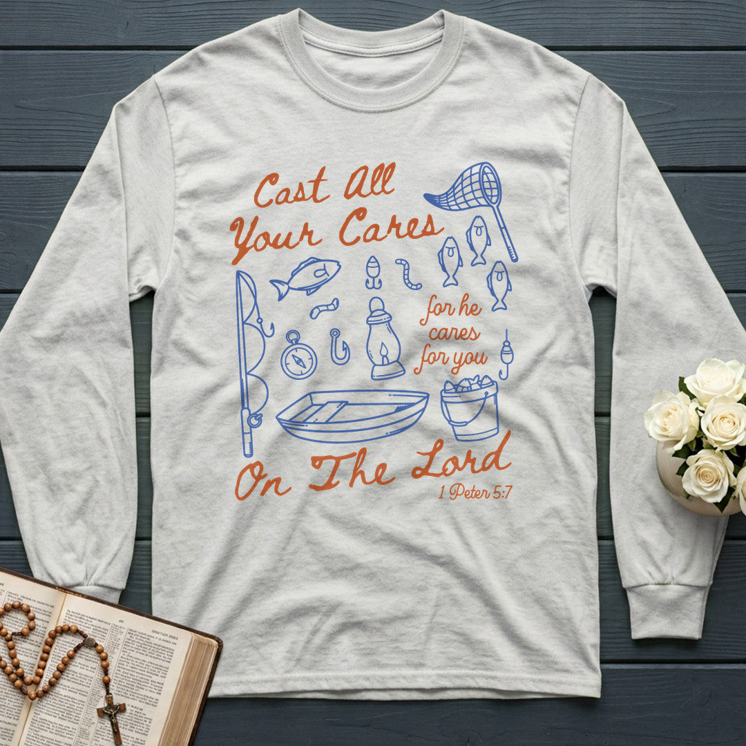 Cast All Your Cares For He Cares For You On The Lord 1 Peter 5.7 01