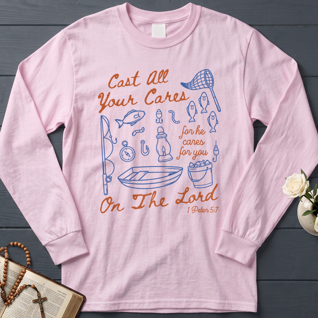 Cast All Your Cares For He Cares For You On The Lord 1 Peter 5.7 01