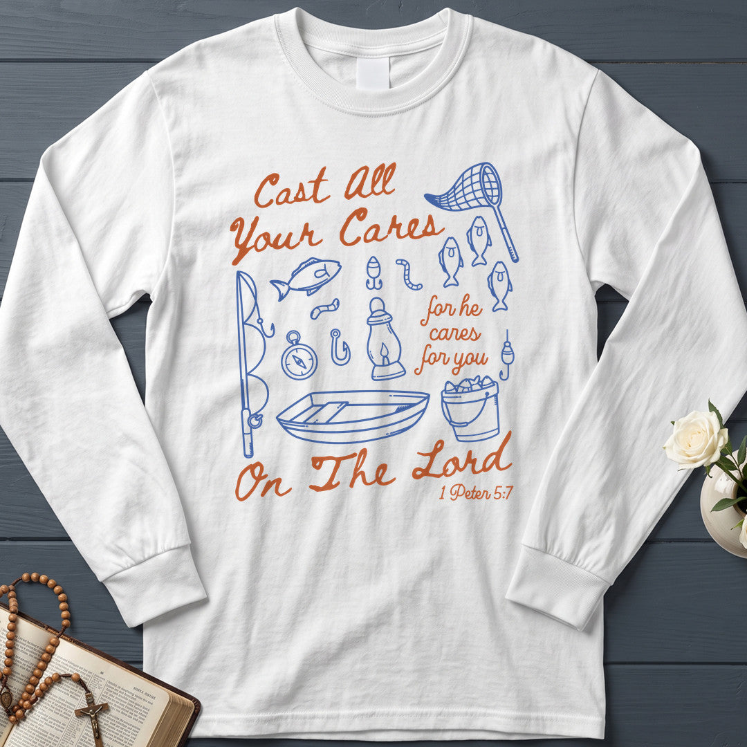 Cast All Your Cares For He Cares For You On The Lord 1 Peter 5.7 01