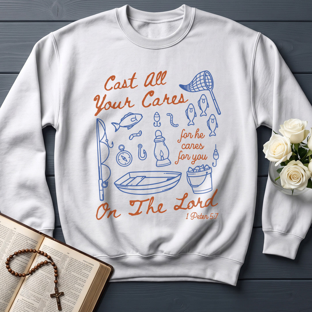 Cast All Your Cares For He Cares For You On The Lord 1 Peter 5.7 01