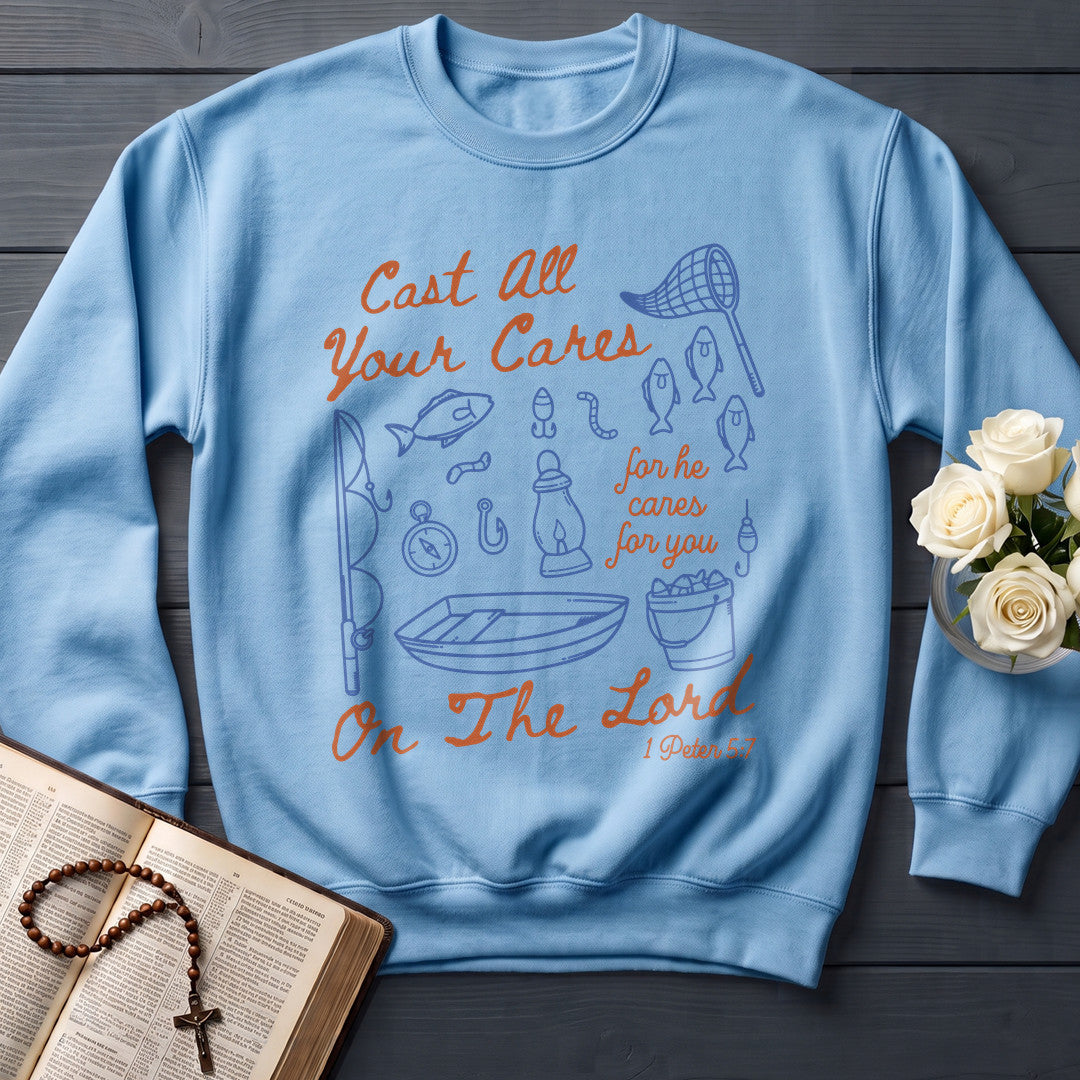 Cast All Your Cares For He Cares For You On The Lord 1 Peter 5.7 01