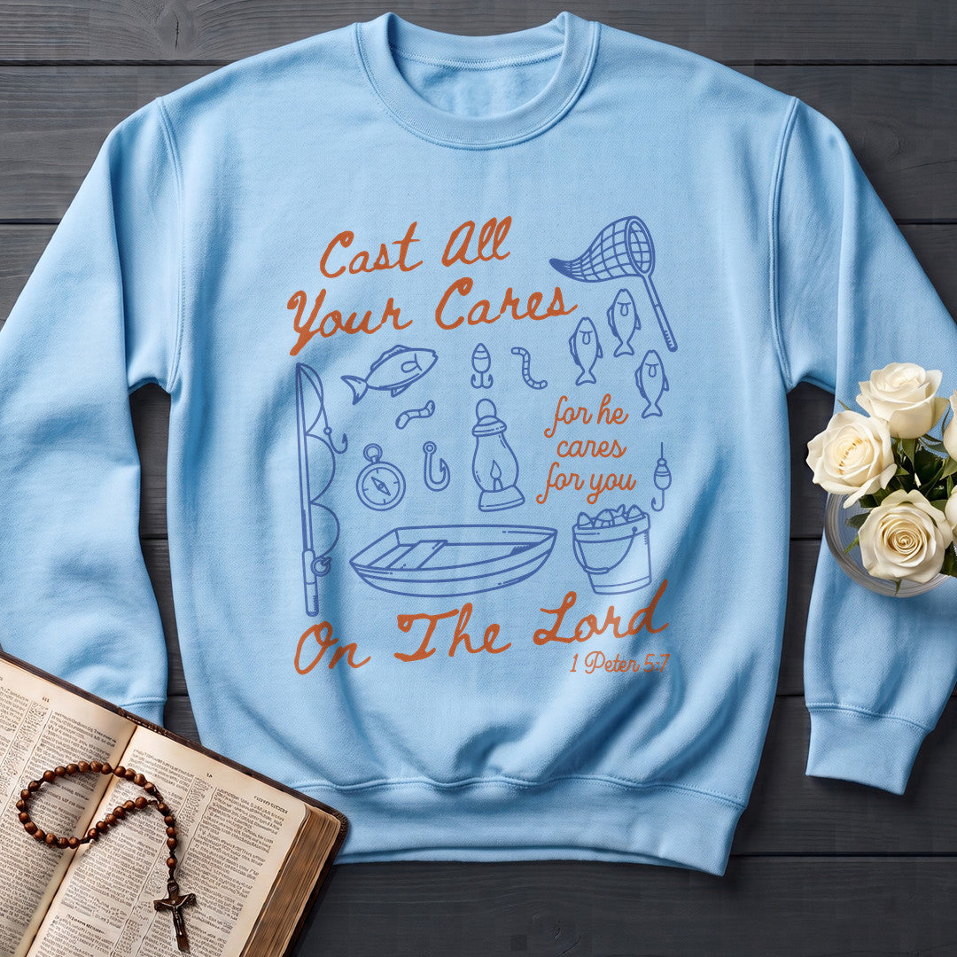 Cast All Your Cares For He Cares For You On The Lord 1 Peter 5.7 01