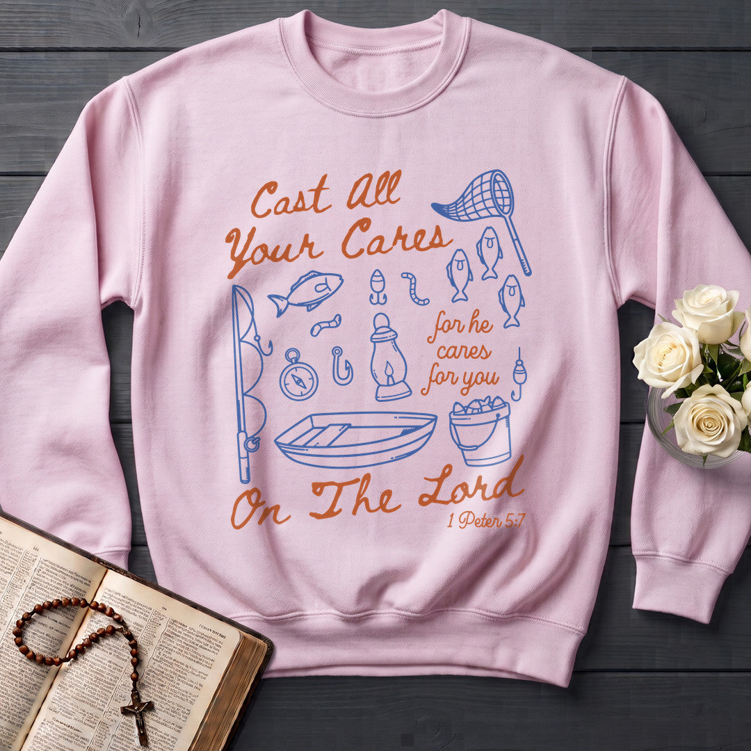Cast All Your Cares For He Cares For You On The Lord 1 Peter 5.7 01
