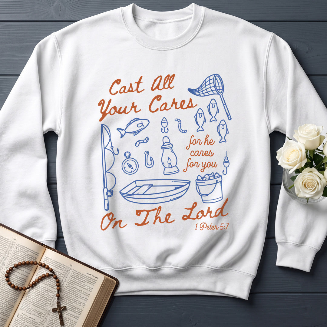 Cast All Your Cares For He Cares For You On The Lord 1 Peter 5.7 01