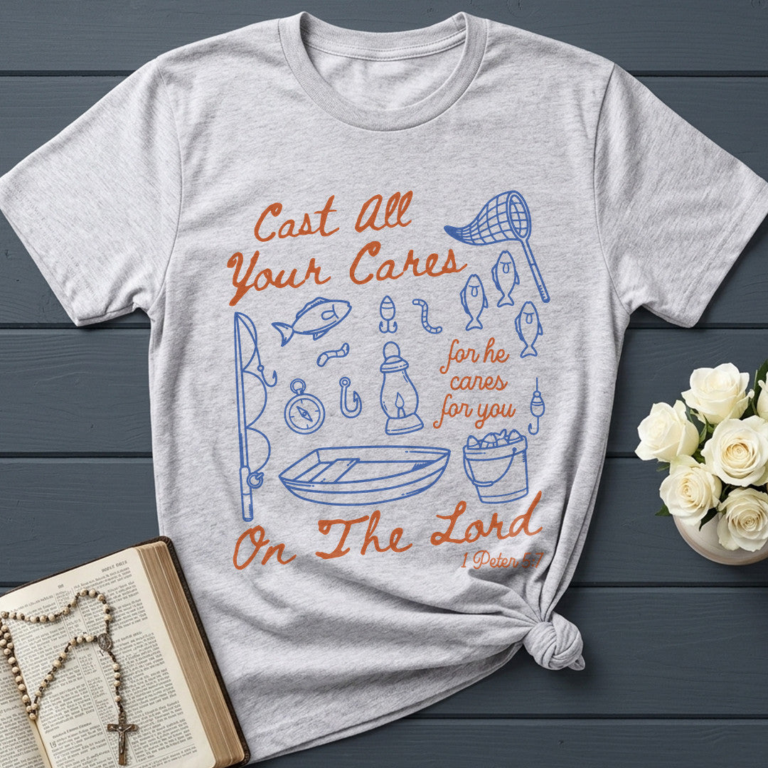 Cast All Your Cares For He Cares For You On The Lord 1 Peter 5.7 01