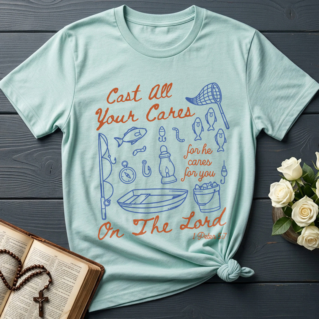 Cast All Your Cares For He Cares For You On The Lord 1 Peter 5.7 01