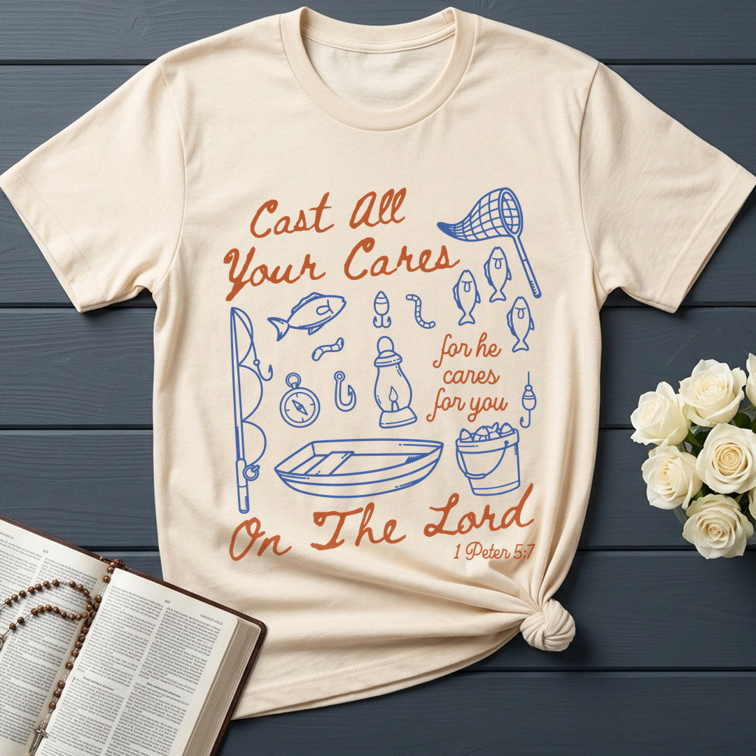 Cast All Your Cares For He Cares For You On The Lord 1 Peter 5.7 01
