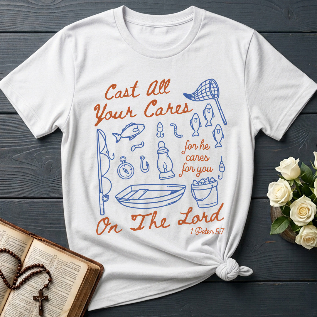 Cast All Your Cares For He Cares For You On The Lord 1 Peter 5.7 01