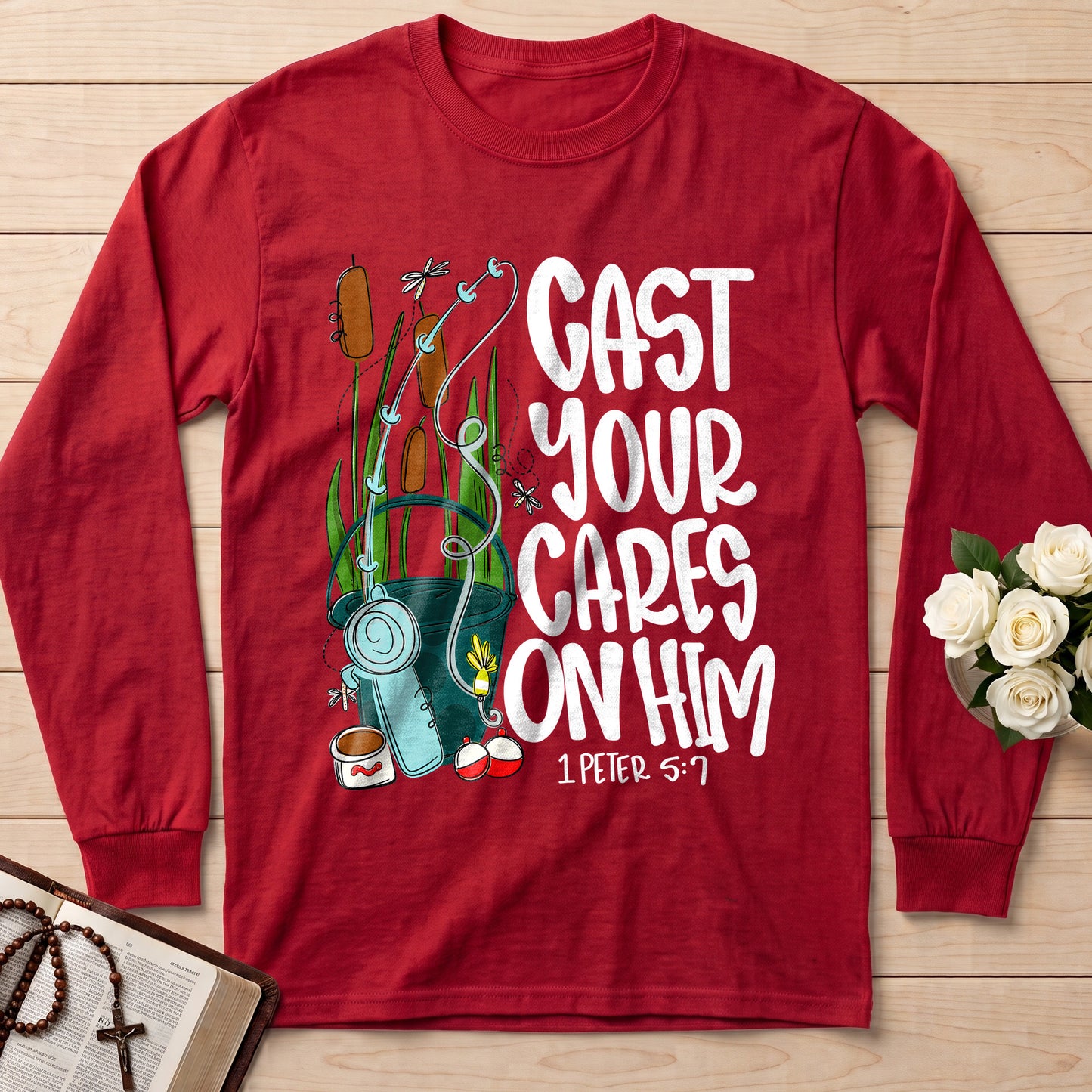 Cast Your Cares On Him 1 Peter 5.7 01