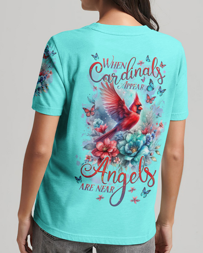 When Cardinals Appear Angels Are Near T-Shirt 3