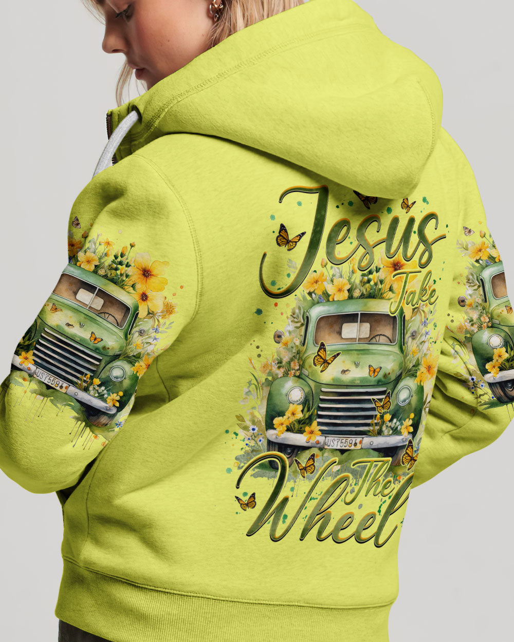 Jesus Take The Wheel Hoodie 18