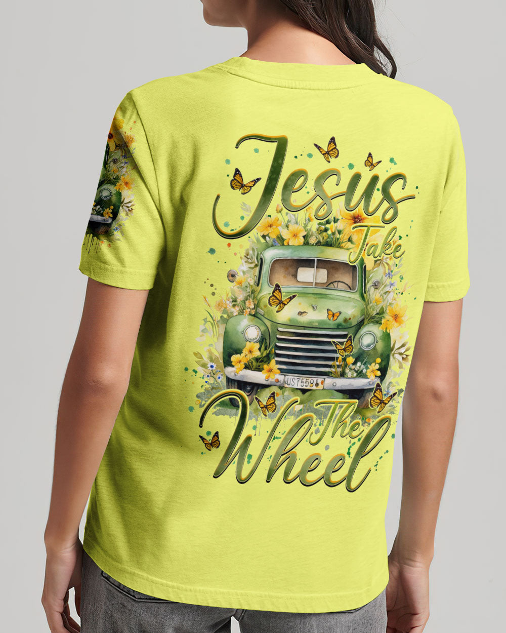 Jesus Take The Wheel T-Shirt 18