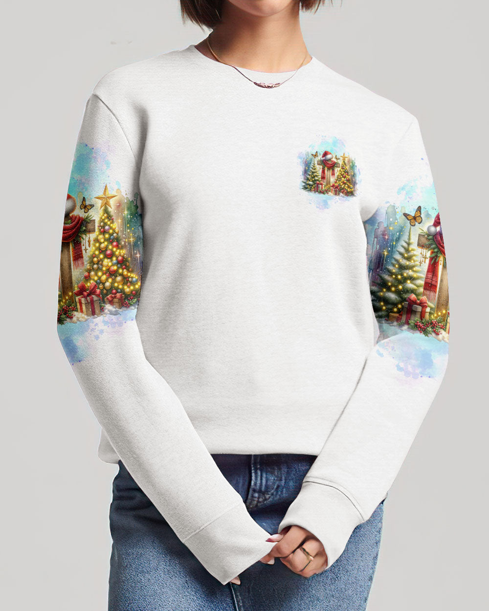 Jesus The Reason Christmas Sweatshirt 2